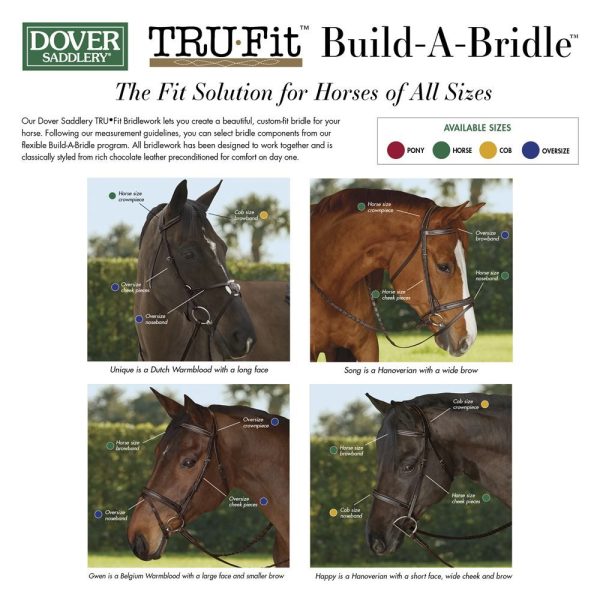 TRU-Fit™ Build-A-Bridle™ Fancy-Stitched Browband - Image 4