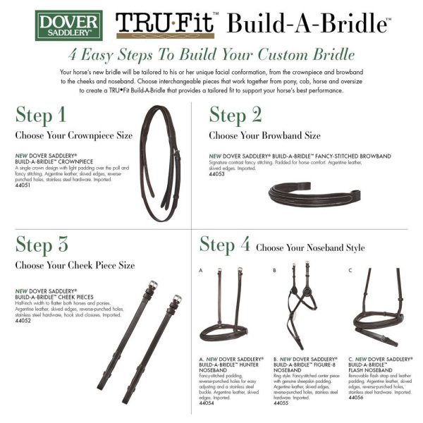 TRU-Fit™ Build-A-Bridle™ Fancy-Stitched Browband - Image 5