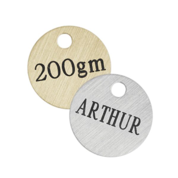 3/4'' Round Bridle & Accessory Tag - Image 4