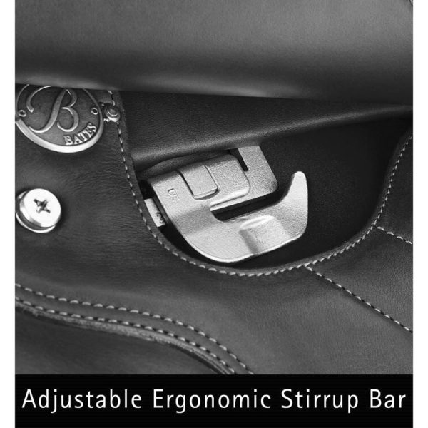 Bates All-Purpose+ Saddle with CAIR® - Image 4
